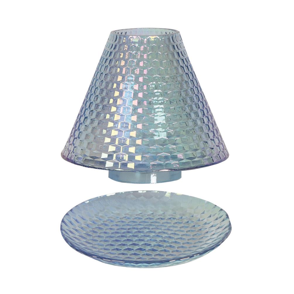 Aroma Blue Lustre Shade & Tray £13.04